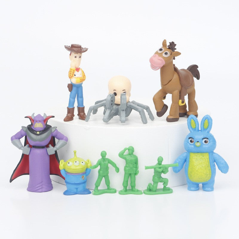 36pcs/set Toy Story Woody Buzz Light Year Cartoon Action Figure Collection Model Toys PVC Figurine Doll Gift Ornaments