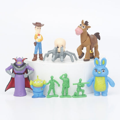 36pcs/set Toy Story Woody Buzz Light Year Cartoon Action Figure Collection Model Toys PVC Figurine Doll Gift Ornaments