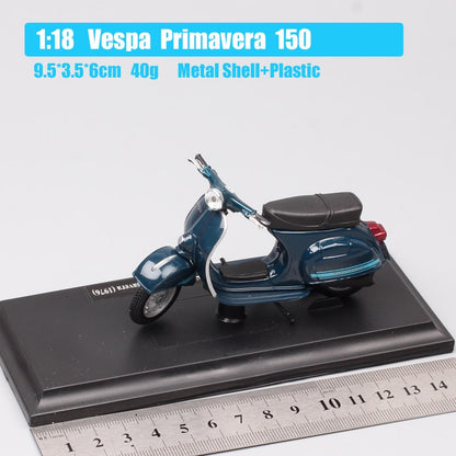 Maisto 1/18 Piaggio Vespa Scooter 98 PK 125 GTR P150X 300 MP5 Primavera GTS 125CC 150CC 946 Moto Miniatura de Brinquedo de Metal