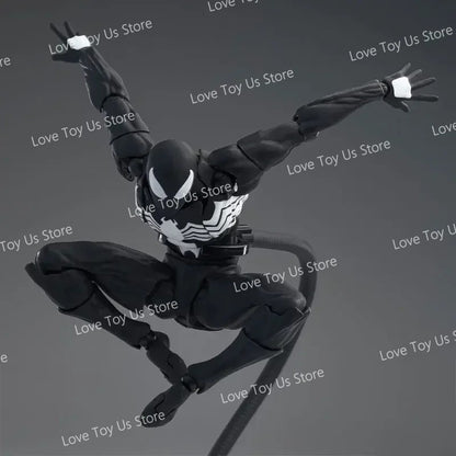 Original Mess Toys Spider Figure Black Suit Neighbor Symbiote Scarlet Spider Kaine Parker Black Red Spider Action Figure Toys