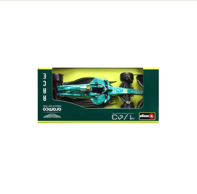 Bburago 1:43 2024 F1 Mclaren Mcl38 Grande Prêmio de Mônaco F1 Miniatura de Liga Fundida #4 #81 Lando Norris ? Presente de Brinquedo de Carro de F1