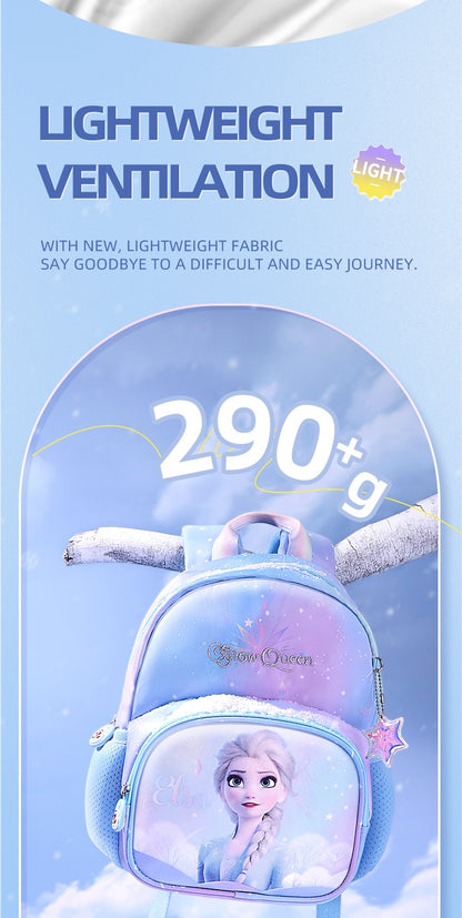 Disney Toddler Backpack: Frozen Princess Elsa Backpack for Little Girls - Lightweight Large Capacity School Bag for Nursery