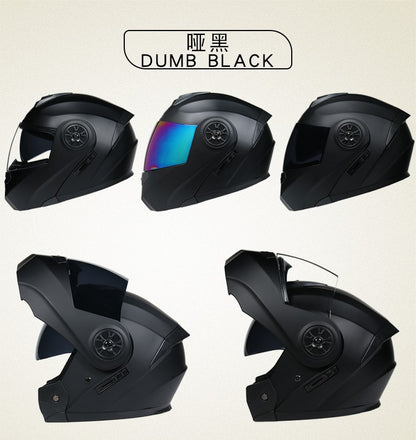 Capacete de Moto Modular Articulado para Corrida DOT Aprovado com Viseira Interna Dupla Voyage