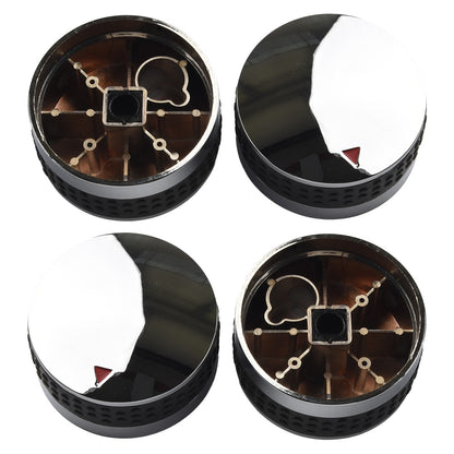 4pcs Grill Control Knob 58mm 50mm Outdoor BBQ Gas Stove Switch Knob Replacement Parts Barbecue Garden Tool Accessories Durable