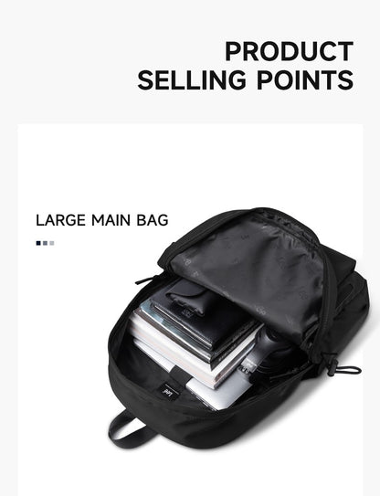 Mochila Leve LEE para Notebook 16 Polegadas Feminina Masculina Oxford, Bolsa Escolar de Ensino Médio de Grande Capacidade, Mochila de Estudante Universitário Adolescente