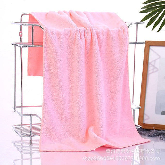 Microfiber Bath Towel , 100X200 cm -Extra Absorbent, Fast Drying, Multipurpose for Swimming, Fitness, Sports, Yoga, Grey