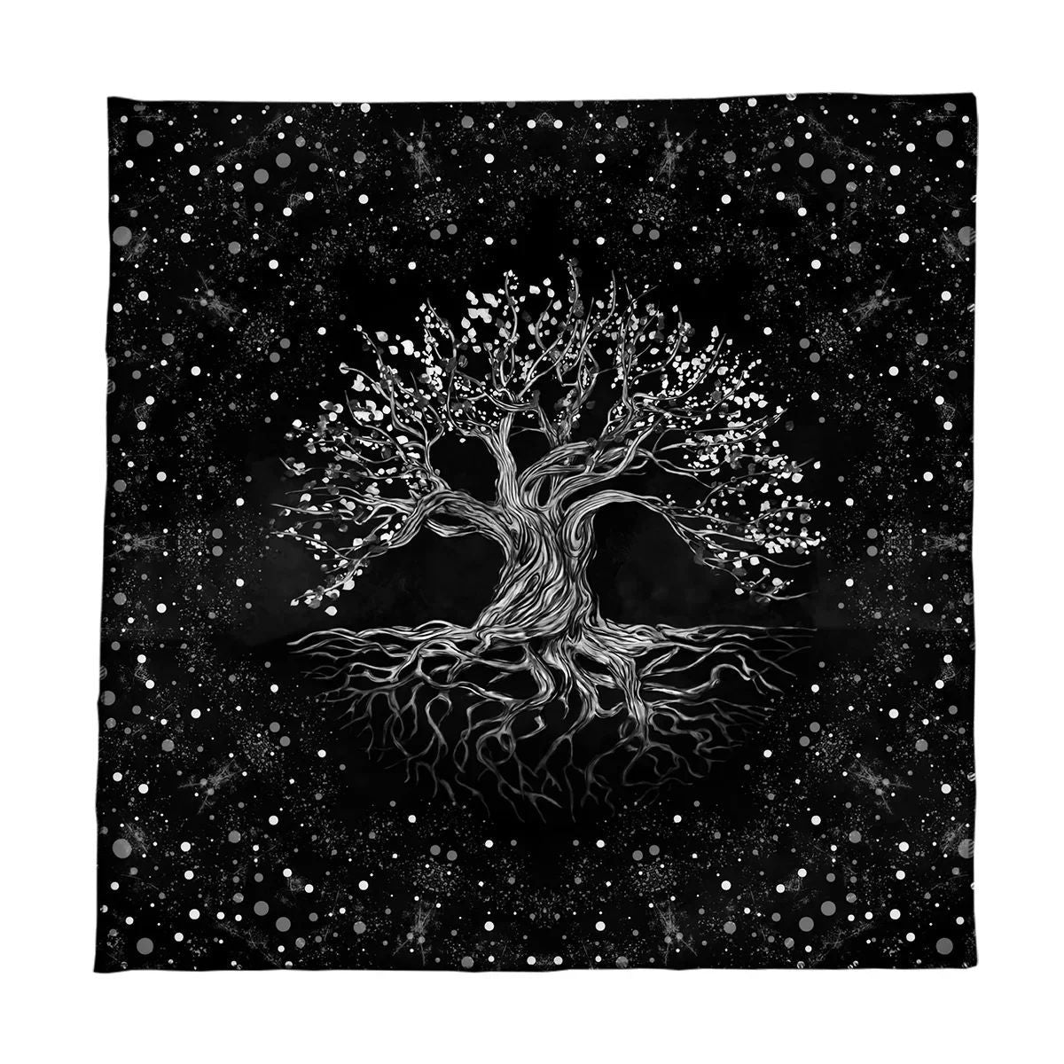 Colorful Tree Of Life Tarot Card Tablecloth Altar Cloth Pagan Pendulum Witchcraft Astrology Oracle Card Pad Divination Tools