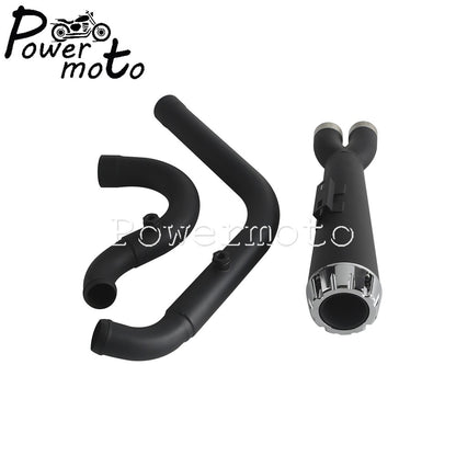 Motorbike Exhaust Pipes Exhaust Baffle Muffler For Harley M8 Softail Low Rider S T Fat Street Bob Standard Slim Deluxe 2018-2025