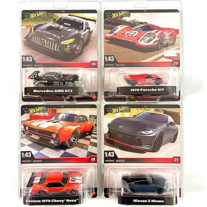 Hot Wheels Original 1:43 Nº 3-21 Carro Autobahn Polícia GT3 RS Modelos de Carros Esportivos Pequenos Fundidos Colecionáveis Para Modelos Hobby Brinquedos
