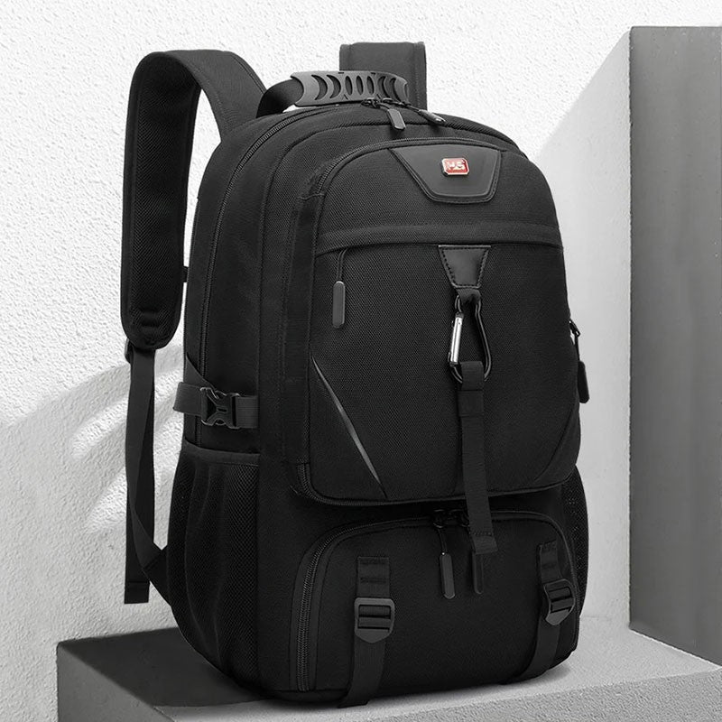 Mochila de Viagem 50L 60L 80L para Mulheres e Homens Mochila Masculina de Grande Capacidade para Viagem de Negócios Mochilas Impermeáveis ao Ar Livre Bolsa Feminina para Laptop