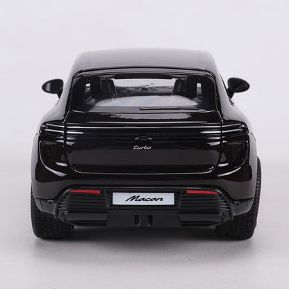 Burago 1:24 Porsche Macan Turbo Carro Modelo de Liga Elétrico