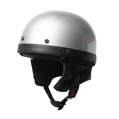 Capacete de motocicleta, equipamento de segurança para proteção de pilotagem de snowmobile masculino e feminino, capacete retrô elegante,