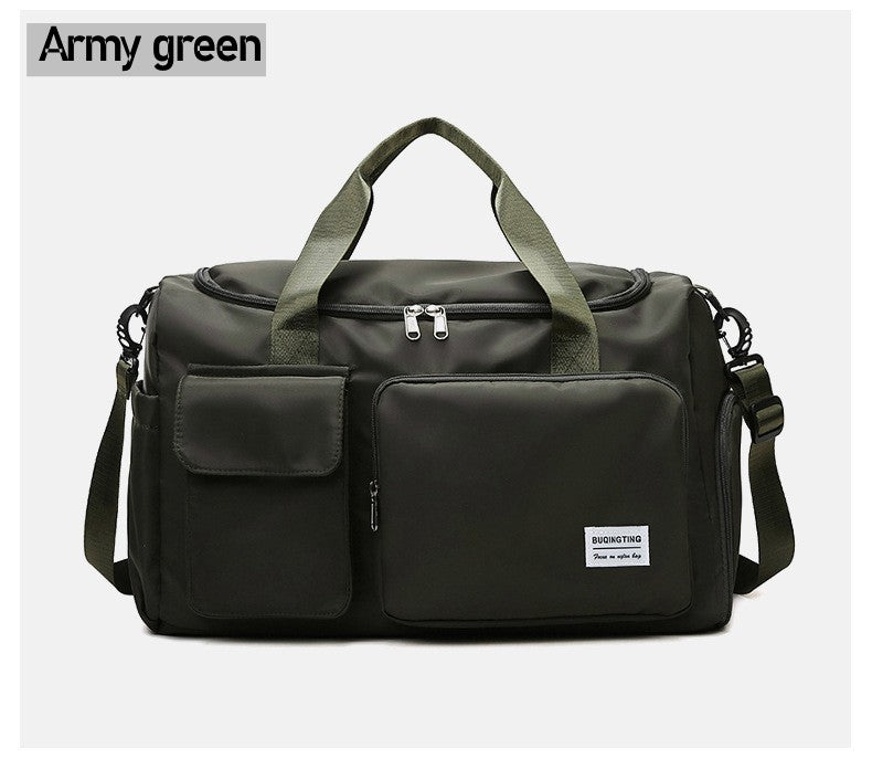 Womne's Travel Bags Handbags Gym Shoulder Bags Oxford Fitness Camping Trekking Bags Hiking Waterproof Outdoor Crossbody Bag