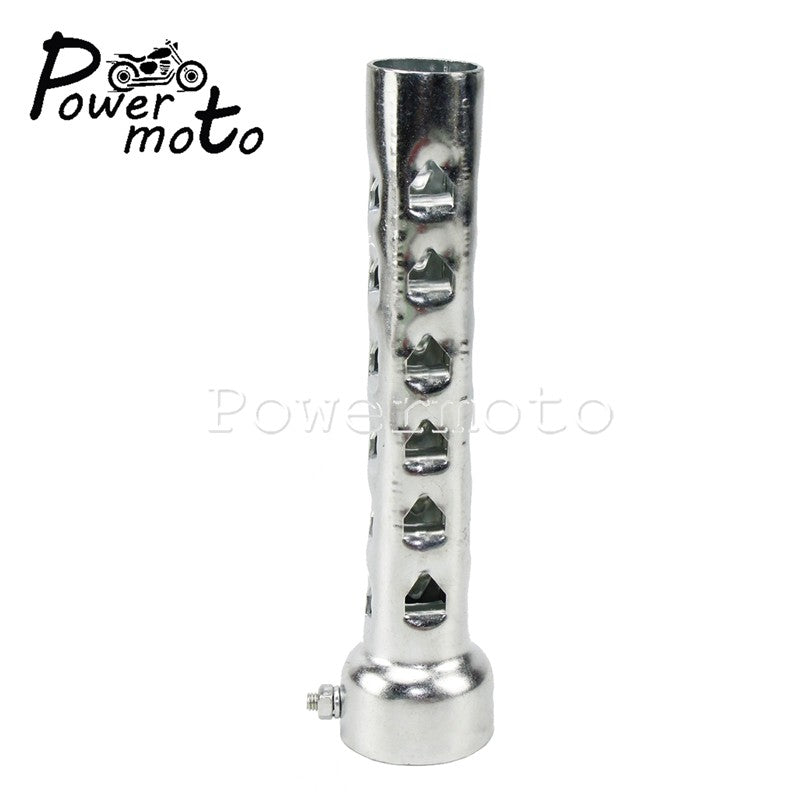 Motorcycle Exhaust Muffler 8" Length Muffler w/ DB Killer Noise Eliminator For Harley Softail Dyna Fat Bob FLHT FXST Drag Pipes
