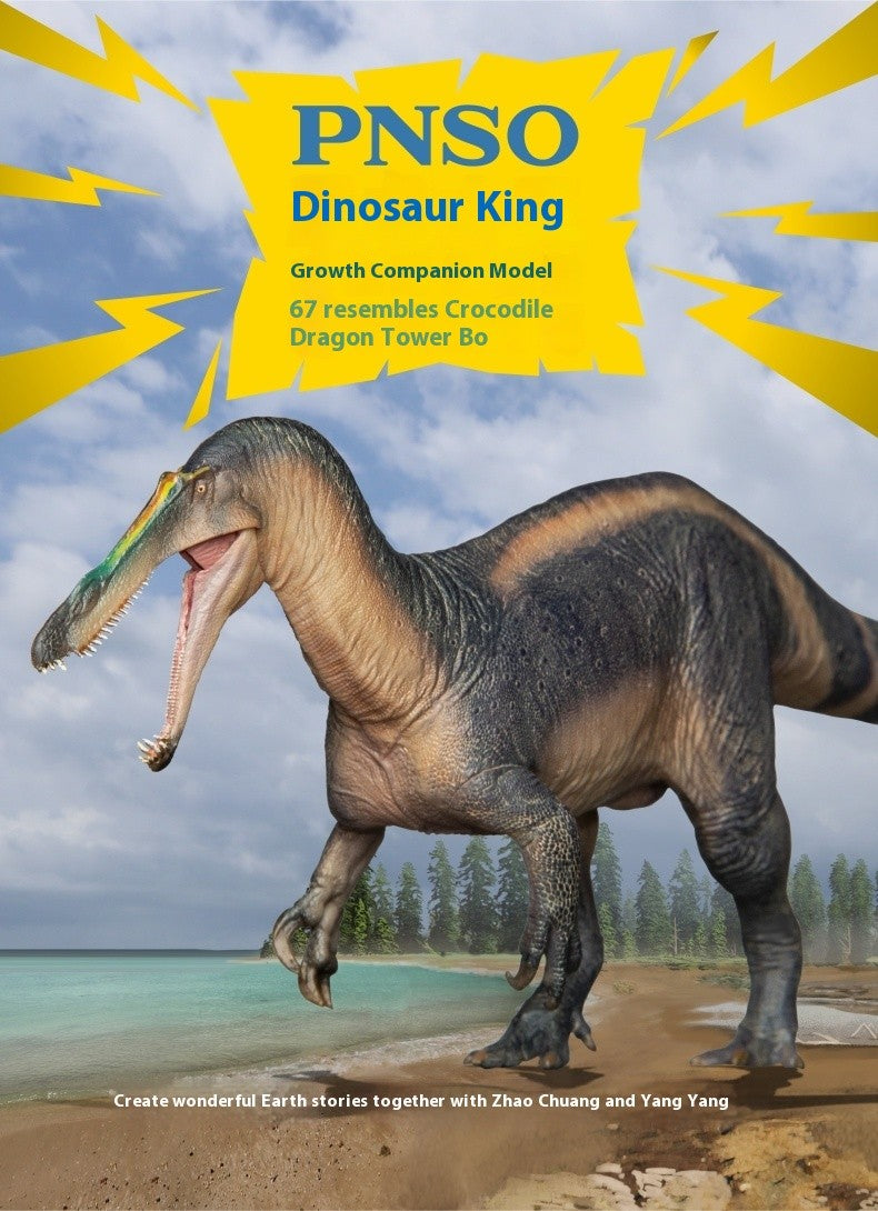 Suchomimus Thabo Dinosaur King Growth Companion Modelo 67 Dinossauro Miniatura Estatueta Colecionável Ornamento Presente de Festival para Amigos