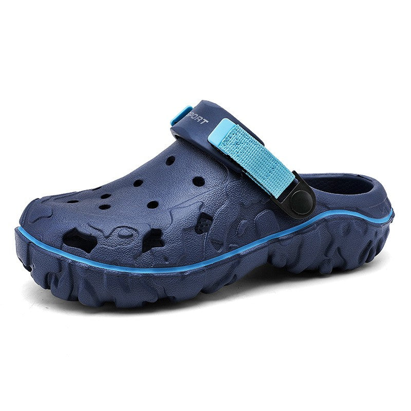 2025 Summer New Breathable Soft-Sole Outdoor Sports Sandals  Versatile Casual Two-Way Trendy Sandals