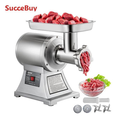 Moedor de Carne Elétrico SucceBuy 1100W Triturador Portátil Liquidificador Processador de Alimentos Ferramentas de Moagem para Cozinha Doméstica Comercial