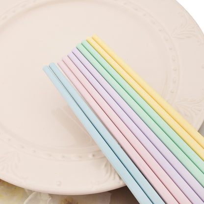 Novos Hashis Coreanos para Sushi 5 Pares Hashis de Amor Reutilizáveis de Liga Antiderrapantes para Dividir Refeições Hashis Utensílios de Cozinha para Jantar em Festas