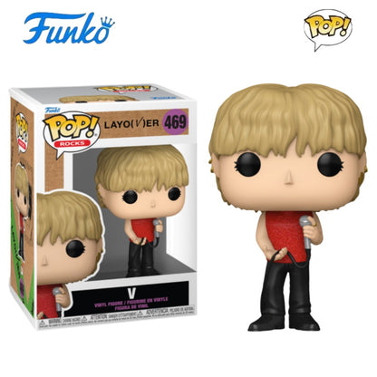 Bonecos Funko Pop da série Bangtan Boys Jung Kook Kim Tae Hyung Kim Seok Jin Action Figure Edição Limitada Modelo Colecionável Presentes Originais
