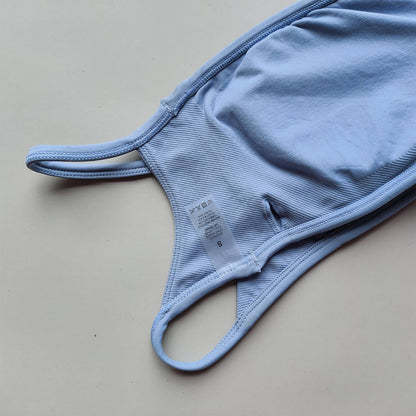 ARFTE Backless Bandeau Sports Bra Gym Women Top Crop Tube Seamless Bras Yoga Tops  Workout Sportswear Push-up Fitness Gym Bra