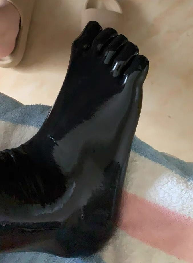 lingerie LATEX socks latex stockings latex bodysuit stockings for men fetish socks men latex fetish gloves sexy