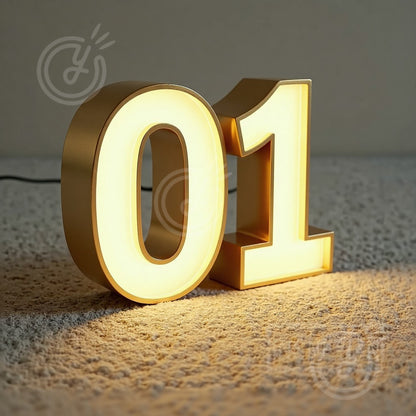 House Name Sign Outdoor House Name Plaque Custom Metal Sign Illuminated Led Traditional House Name Sign Villa Martina Logo