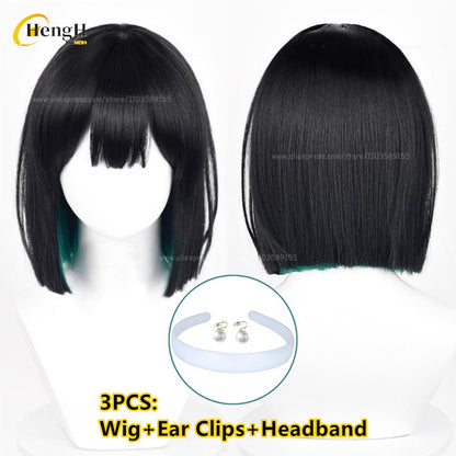 Em estoque Anime Till Ivan Luka Sua Mizi Perucas Sintéticas de Anime para Cosplay Cabelo Resistente ao Calor Perucas de Festa de Halloween + Touca de Peruca Grátis