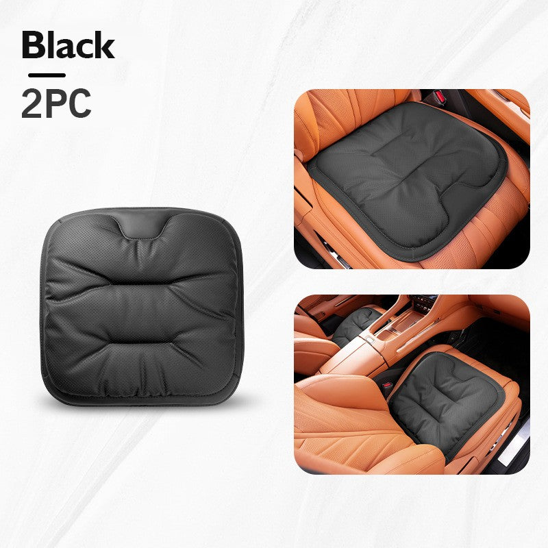 Universal Car Seat Cover Leather Cars Seat Waist Cushion Covers Four Season Auto Interior Seats  Protection Pad Car Accessorie