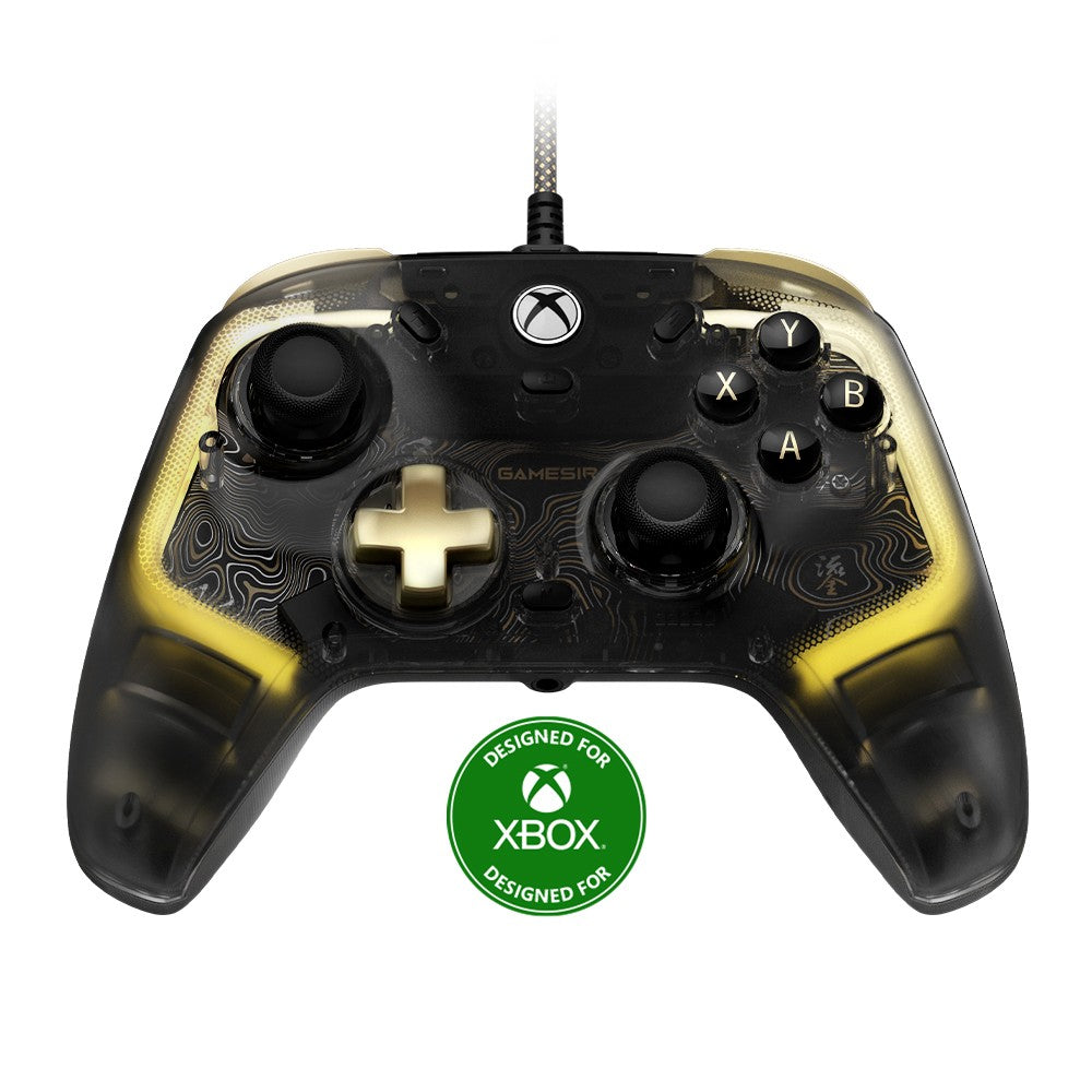 GameSir Kaleid Xbox Controller Wired Gamepad for Xbox Series X, Xbox Series S, Xbox One game console, with Hall Effect Joystick