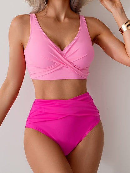 Summer Sexy Bikinis Push Up Swimsuits Women Swimwear For Female Beach Swim Wear Bathing Suits High Waist Bikini Set Pool Bather