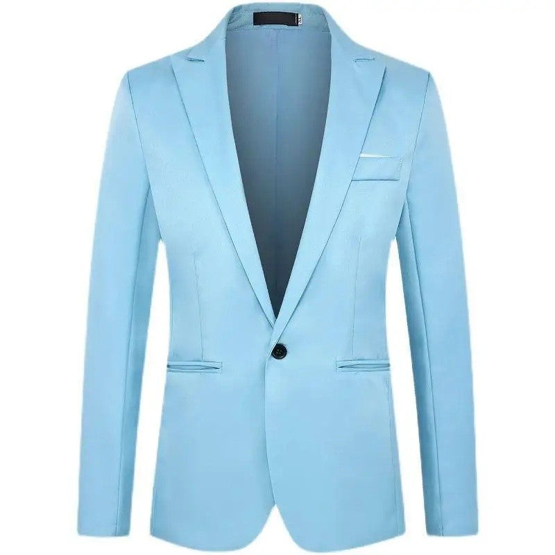 Men's Casual Wedding Suit Set New Groom Best Man Wedding Ceremony New Chinese Style Small Tailored Jacket Outfit