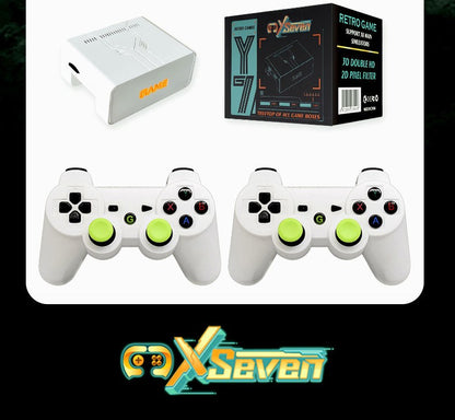 Hot Sale 2026 X7 TV Video Game Box Y7 Super PSP Game Console HD Output Joystick Dual Controller Fighting Game Console