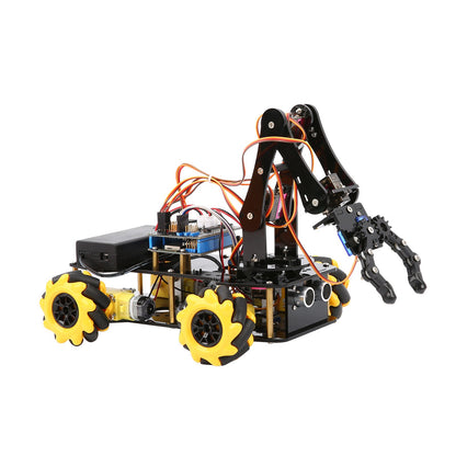 ACEBOTT ESP32 4 DOF Kit Robótico de Braço para Aprendizado, Componentes Eletrônicos Wifi, Carro Inteligente, Educação STEM STEAM, Robótica para Arduino