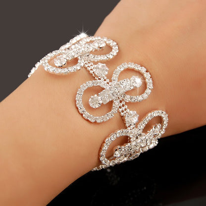 Novas Pulseiras de Berloques de Moda Prata 925 AAAAA Zircônia Cristal Feminino Pulseira Casamento Noivado Joias de Luxo