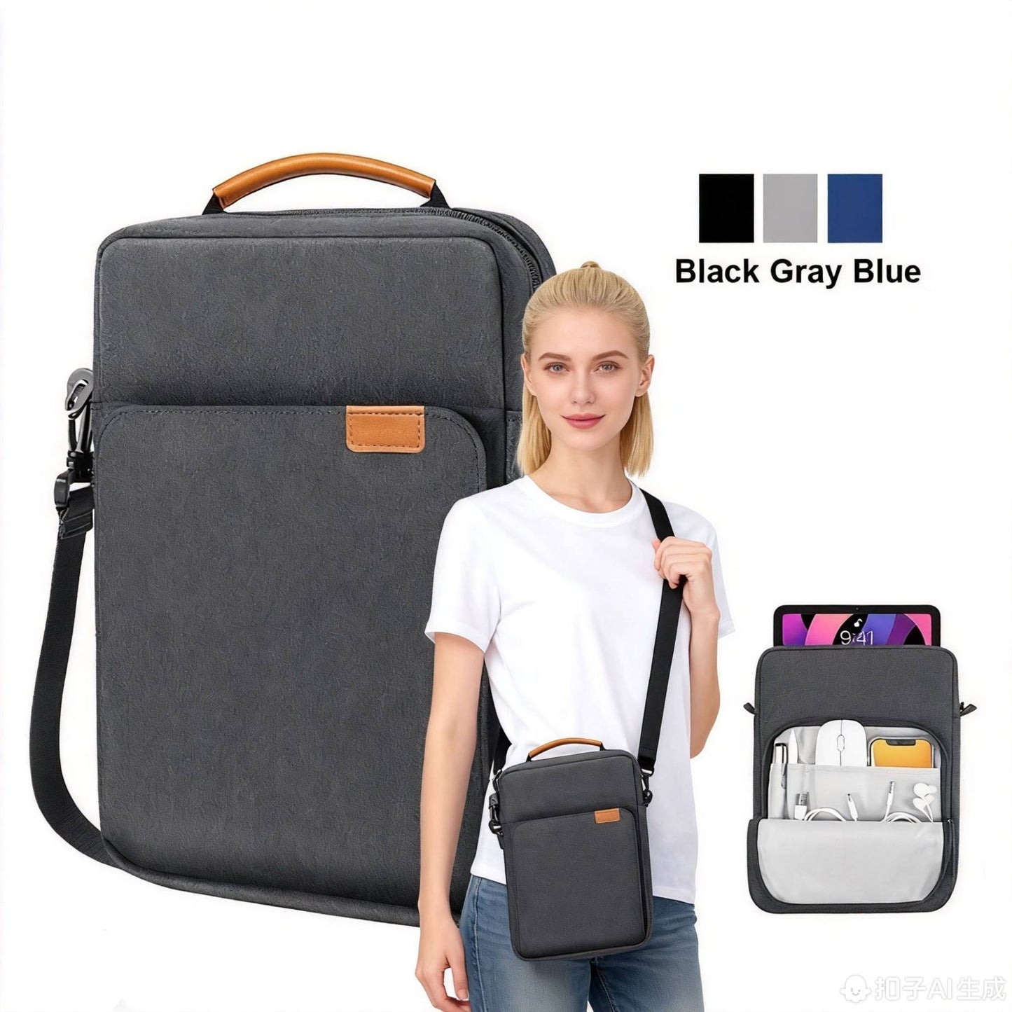 Tablet Handbag Case Sleeve Portable Pouch For iPad 9th 8th Air 4 5 Generation Bag For Xiaomi Lenovo 9.7-11in Tablet Sleeve Bag