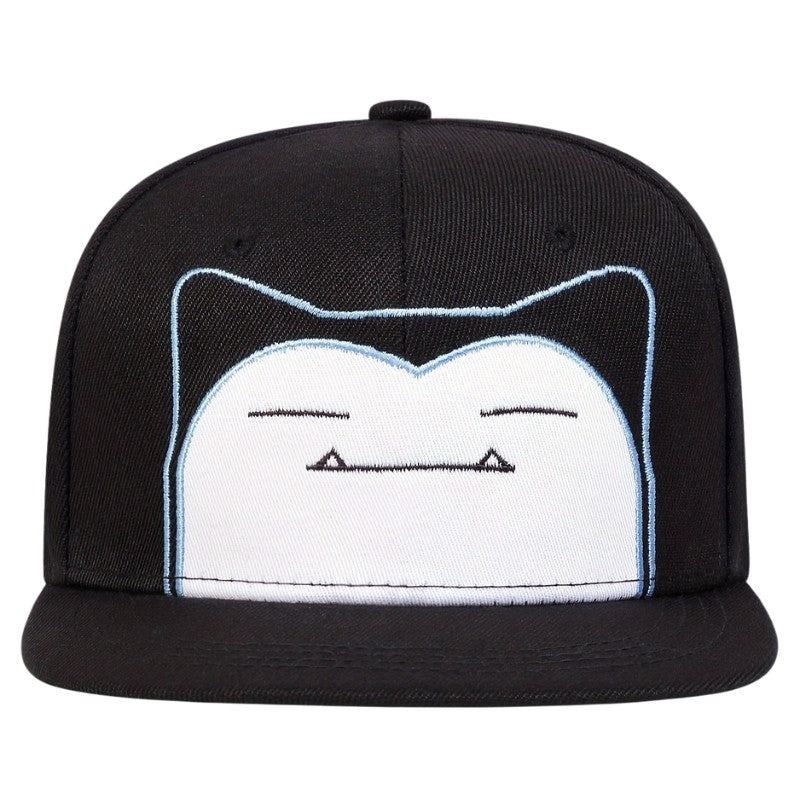 Pokemon Kawaii Anime Figures Pikachu Squirtle Bulbasaur Snorlax Mew Snorlax Adjustable Cosplay Hip Hop Baseball Cap Cartoon Hats