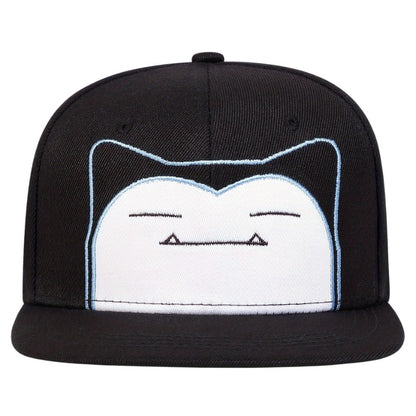 Pokemon Kawaii Anime Figures Pikachu Squirtle Bulbasaur Snorlax Mew Snorlax Adjustable Cosplay Hip Hop Baseball Cap Cartoon Hats