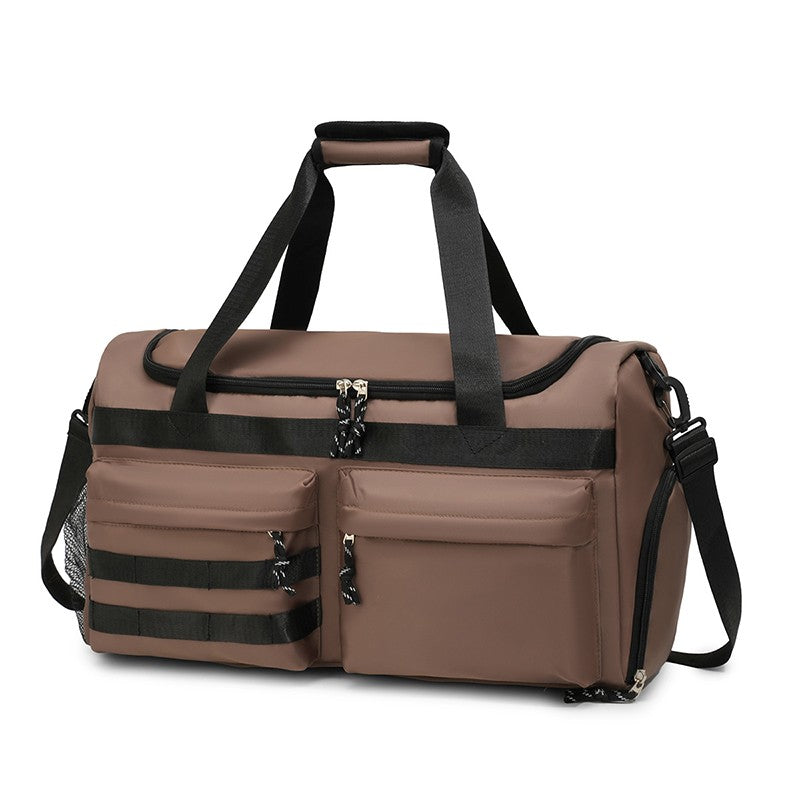 Large capacity travel bag | carry on, dry and wet separation, multi-functional night weekend bag, Unisex personal belongings bag