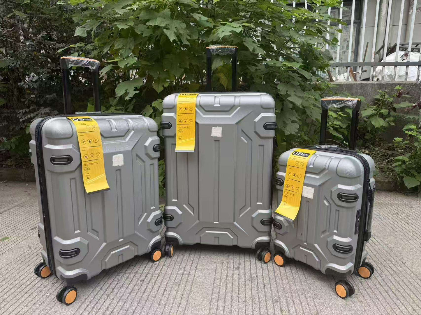 COLENARA Suitcase New ABS + PC Boarding Box Three Sets of Large-capacity Trolley Bags Women's Wheeled Travel Bag Luggage