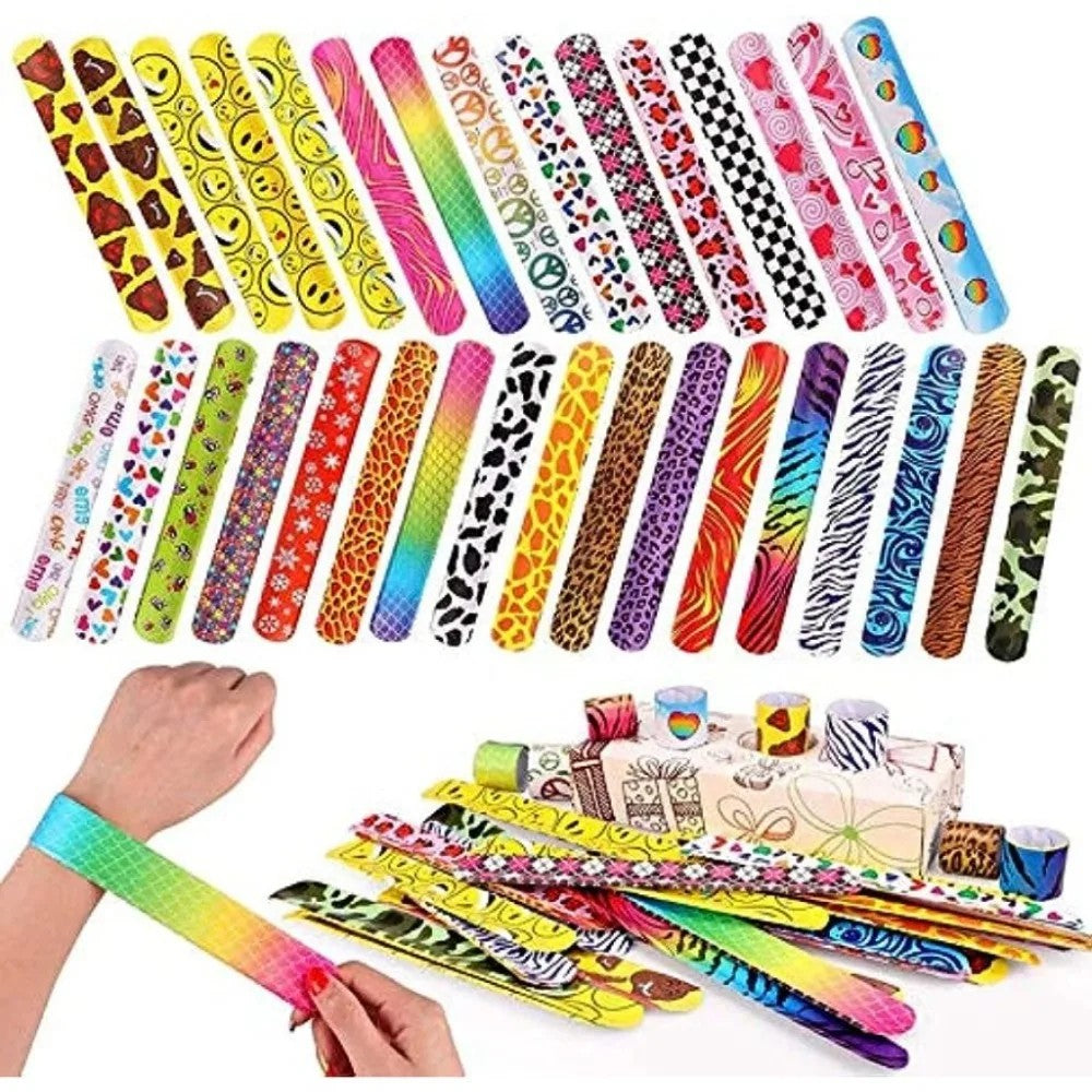 24Pcs Multi-style Halloween Christmas Football Party Brush Design Retro Shooting Band Adult Birthday Gift Easter Carnival Gift