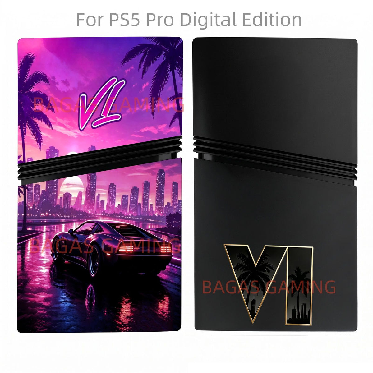 Digital Edition GA Face Plates  for PS5 Fat Console Accessories Shell Panel for PlayStation5 Pro Protective V Cover for PS5 Slim