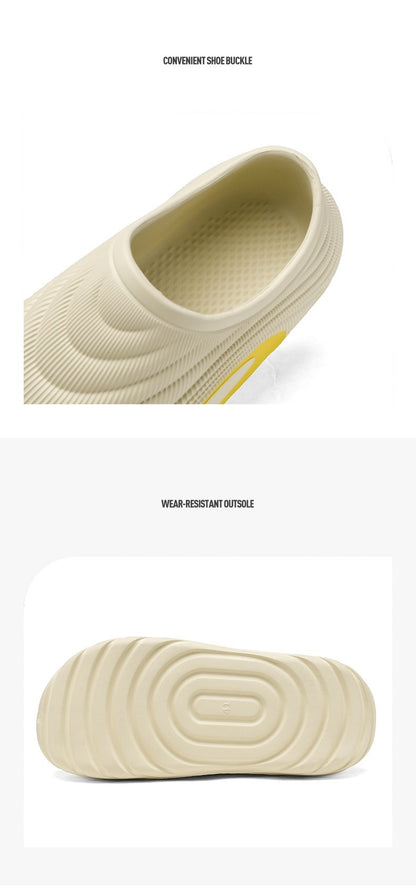 Baotou Slippers for Men 2025 New Model Non-Slip Anti-Odor Sports Outdoor Waterproof Sandals Kitchen Work Shoes