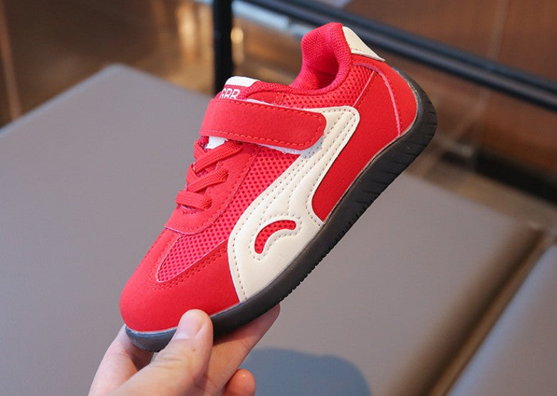 Children Sneakers Autumn New Soft Sole Lightweight Non Slip Girls Running Shoes Fashion Cross Tied Comfortable Boys Casual Shoes