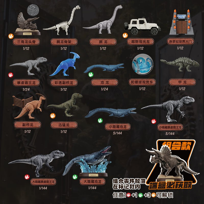 BLOKEES Original Jurassic World V02 Jurassic Park Indominus Rex Dinossauros Modelo Montado Figura de Ação Colecionar Brinquedos Presente