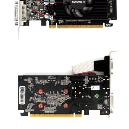 Placa de Vídeo SEJISHI GeForce GT730 Placas Vga 4GB DDR3 128Bit Placa Gráfica de Computador NVIDIA Game PC GT 730 4GD3 HD DVI