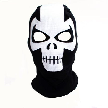 Halloween new mask Black Mask Balaclava Beanies Hats Men Ghost Skull Full Face Warmly Mask Hood Beanie Ggorros Hombre Casquette