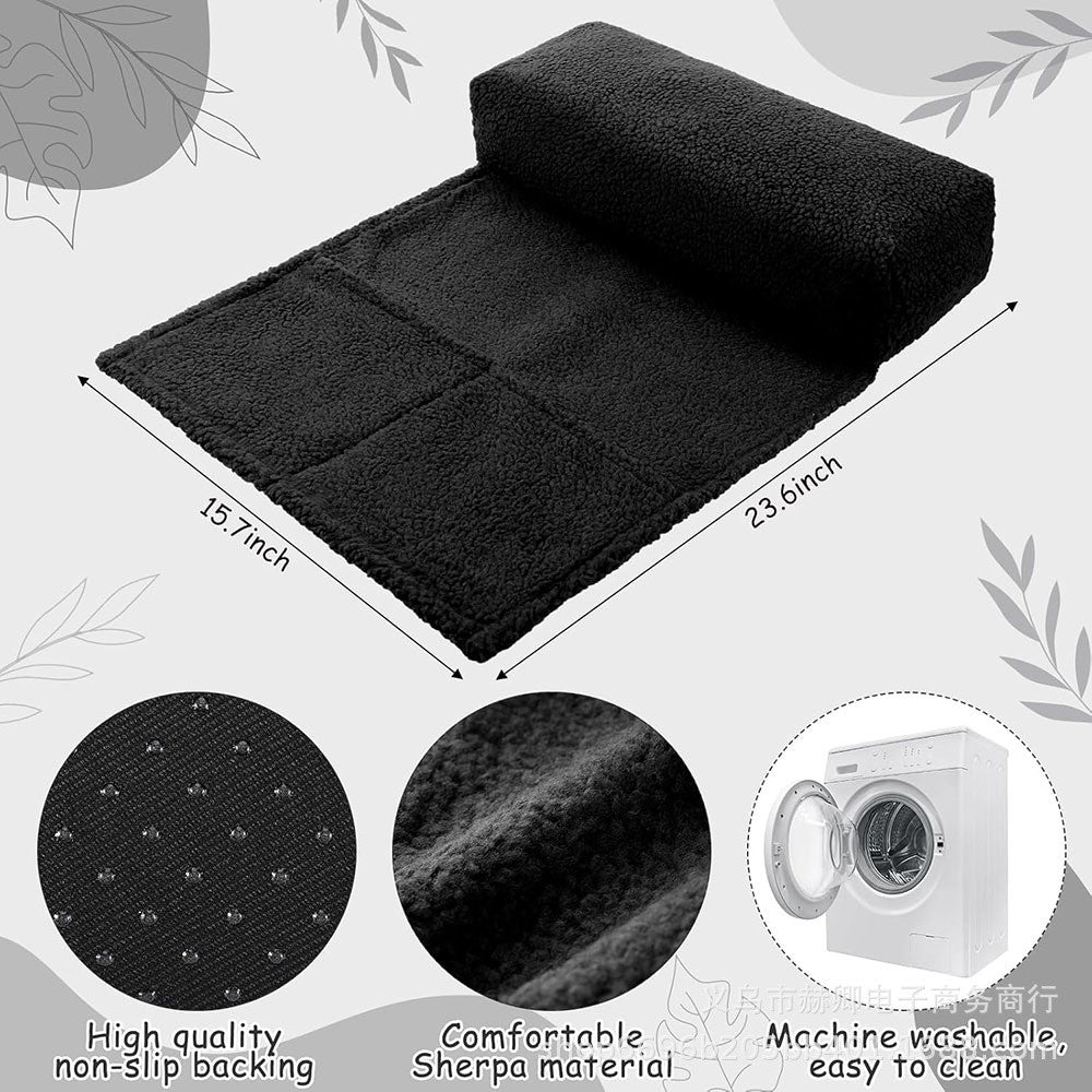 Recliner Pillow Neck Support Adjustable with Storage Pocket Sofa Cervical Spine Support Pillow for Travel and Home Sofa Armchair
