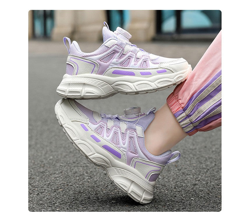 Hot Sell Children Shoes Size 28-39 Boys Fashion Sneakers Girls Sport Running Shoes Kids Breathable Casual Trainers Outdoor Shoes