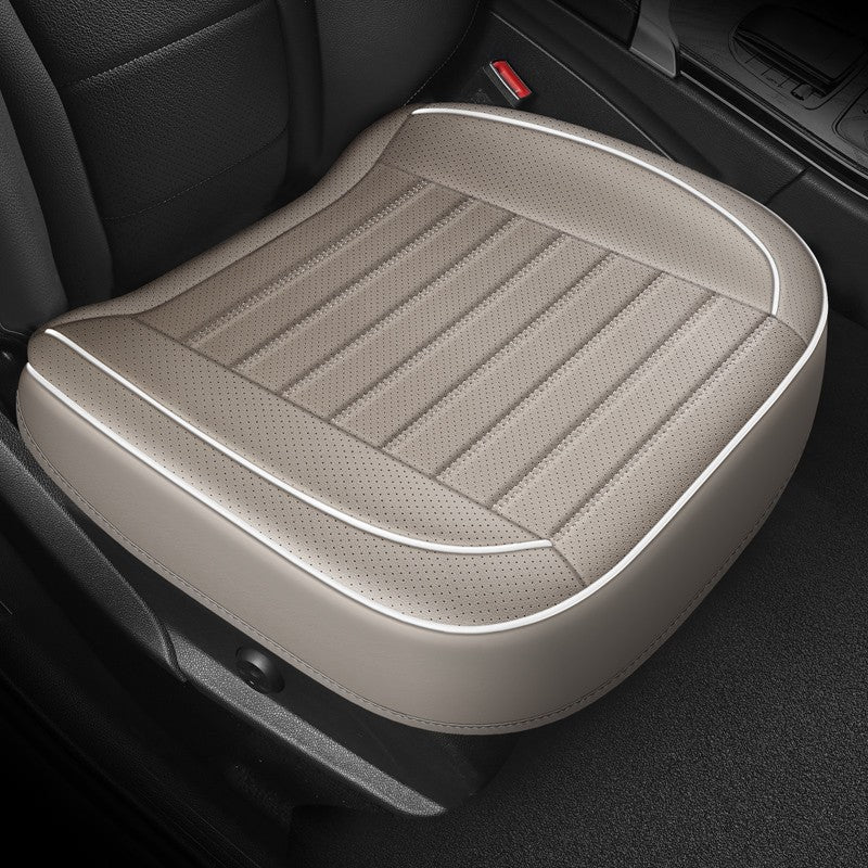 1Pcs PU Leather Car Universal Seat Cover Interior Auto Seat Kits Cushion Four Seasons Protector Mat Front Rear Rows Accessories