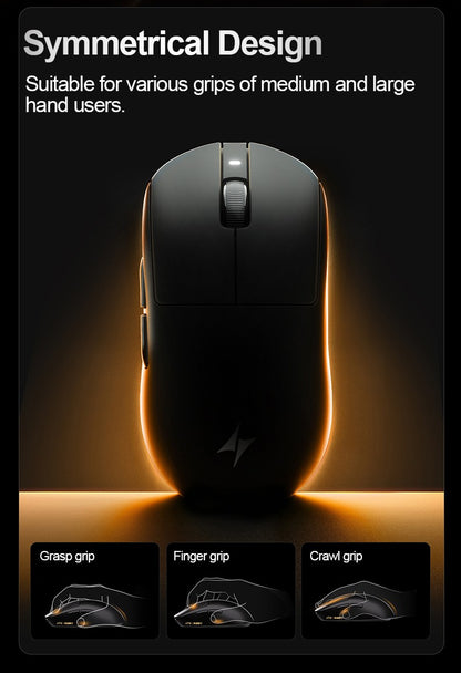 ATK Dragonfly A9 Ultra/A9 Plus Gaming Mouse Dual 8K Polling Tri Mode PAW3395/3950 Sensor Ergonomic  Esport PC Peripheral